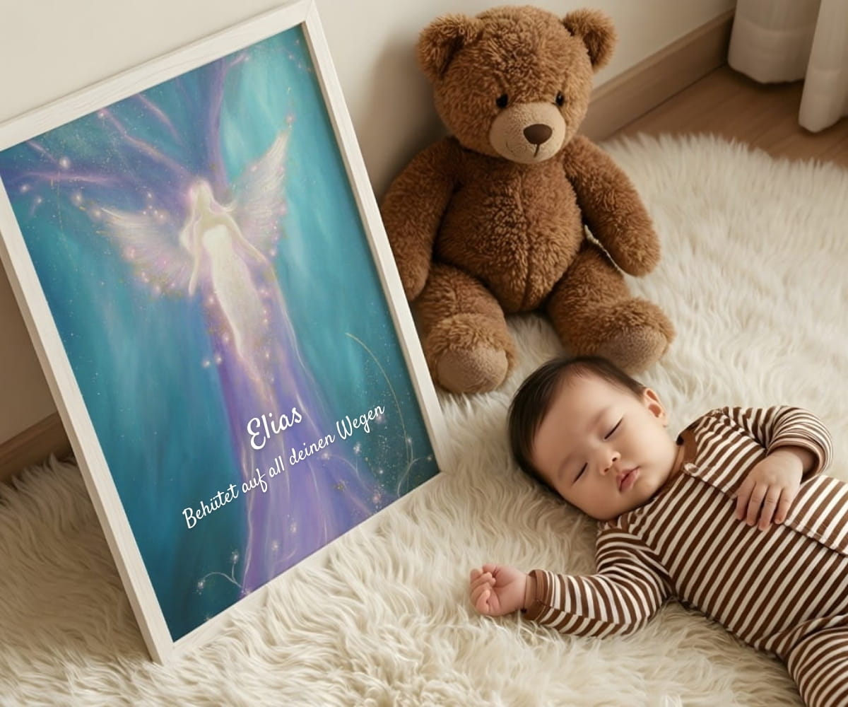Schutzengel Poster "Es ist in Dir" Ein Schutzengelbild voller Licht – Bild 11