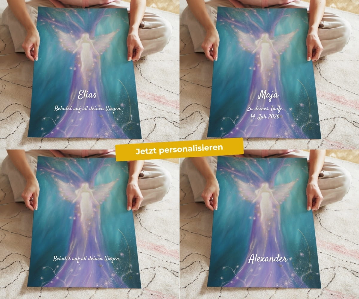 Schutzengel Poster "Es ist in Dir" Ein Schutzengelbild voller Licht – Bild 5