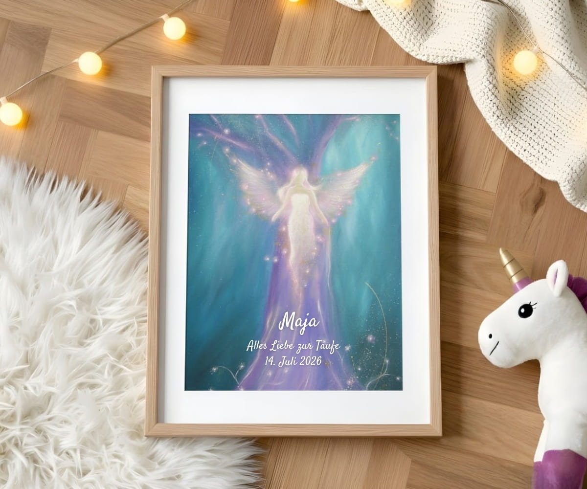 Schutzengel Poster "Es ist in Dir" Ein Schutzengelbild voller Licht – Bild 7