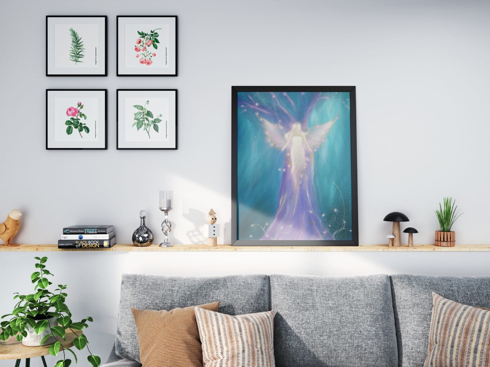 Schutzengel Poster "Es ist in Dir" Ein Schutzengelbild voller Licht – Bild 16