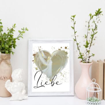 Engel Kunstfoto "Liebe" in den Größen 20x30cm, 30x40cm, 40x60cm
