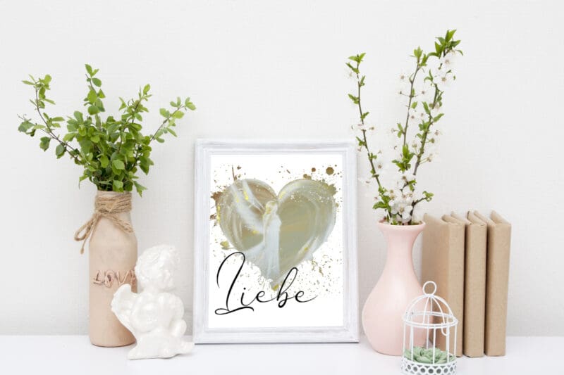 Engel Kunstfoto "Liebe" in den Größen 20x30cm, 30x40cm, 40x60cm