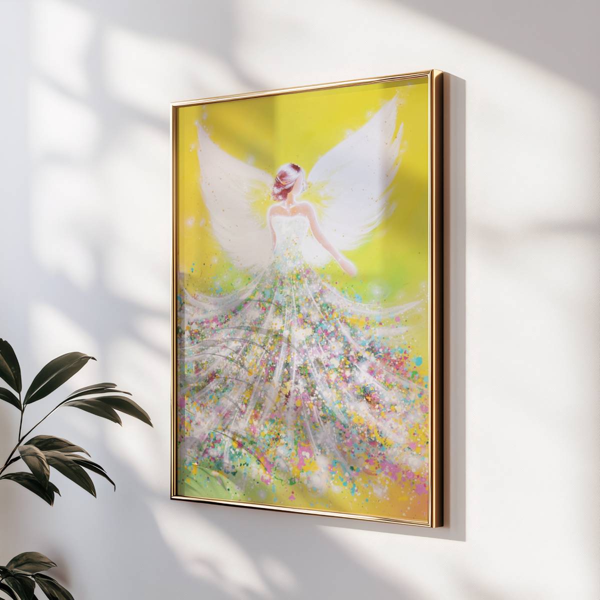 Schutzengelbild "Naturenergie" Engel poster für Lebensfreude & innere Kraft – Bild 7