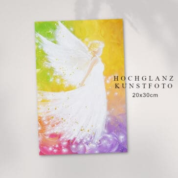 buntes Engel Kunstfoto