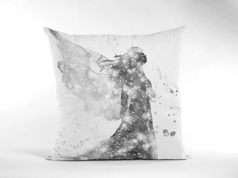 Engel Zierkissen für Couch und Sofa, 40x40cm inklusive Füllung