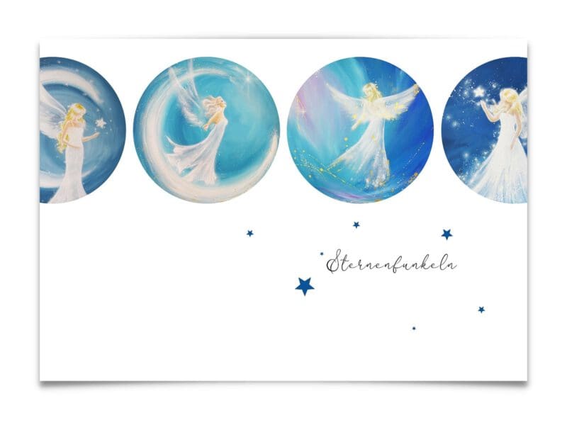 Engel Collage Poster "Sternenfunkeln" – Bild 2