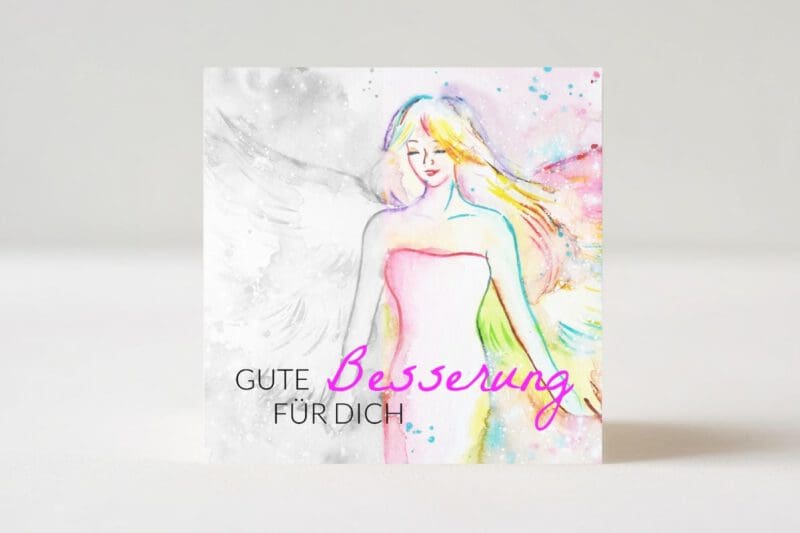 Engel Büchlein "Gute Besserung für Dich" Wünsche für eine schnelle Genesung – Bild 3