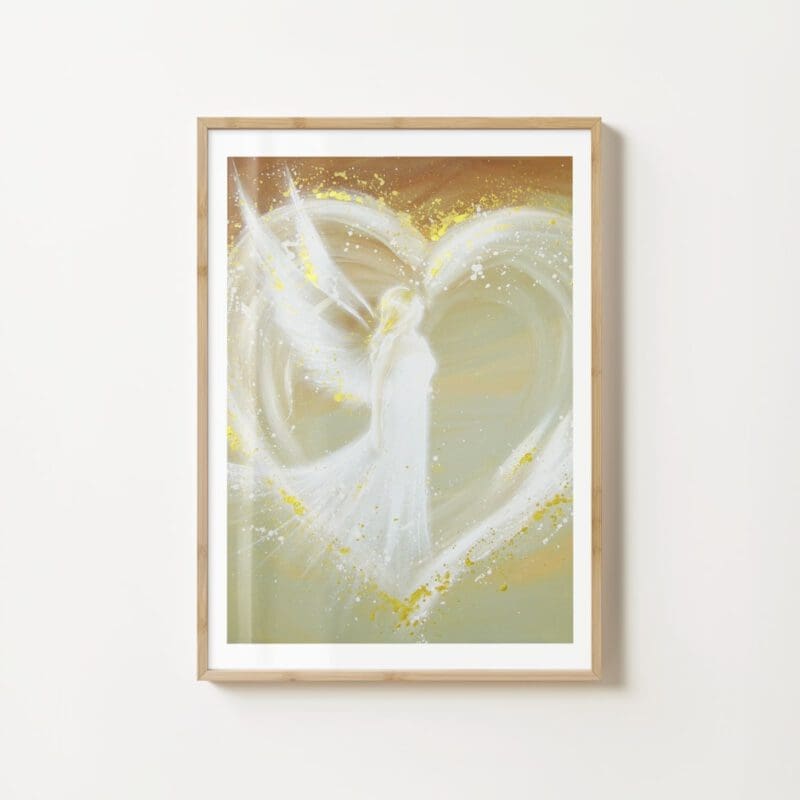 Engel Poster voller Wärme und Liebe