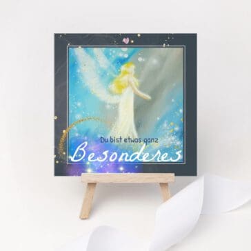 Kleines Engel Buch "Du bist etwas ganz Besonderes" liebevolles Geschenk- Anerkennung für einen Herzensmenschen