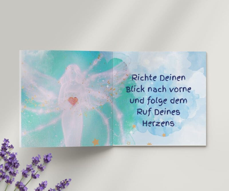 Geschenk Engel Büchlein "Folge Deinem Traum" Engelbuch für Mut und zur Bestärkung – Bild 6