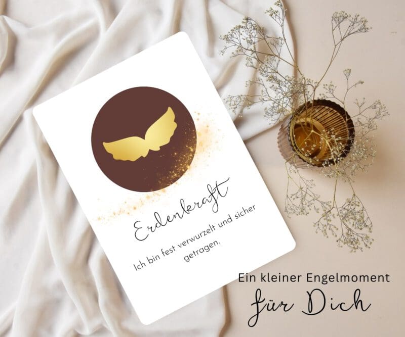 „Dein Flügel für heute“ kraftvolle Engelsflügel Affirmationskarten, Achtsamkeitskarten, Mutmacher Karten – Bild 7