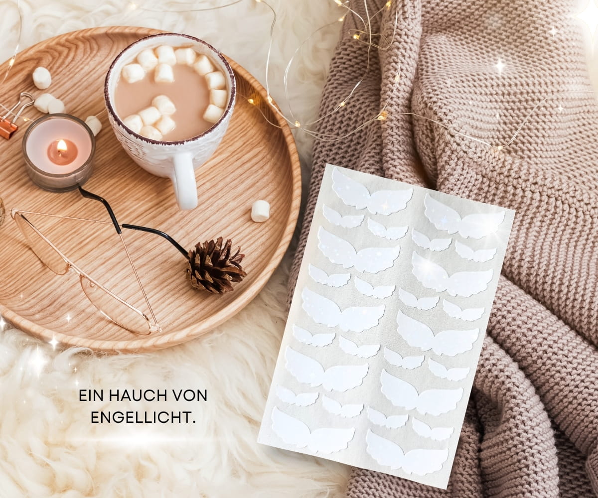 Engelsflügel Sticker - Ein Hauch von Engellicht – Bild 5