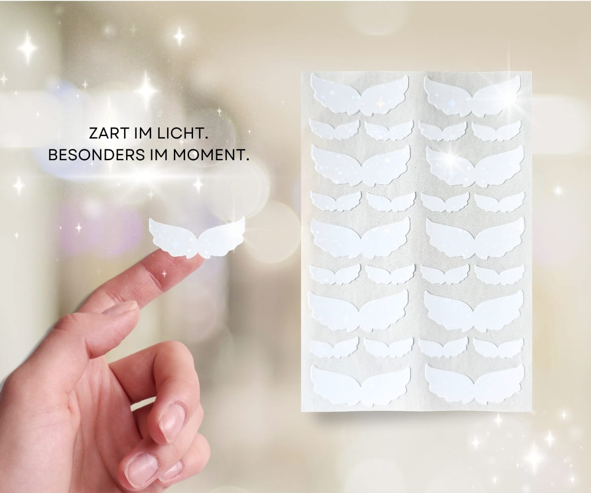 Engelsflügel Sticker - Ein Hauch von Engellicht – Bild 3